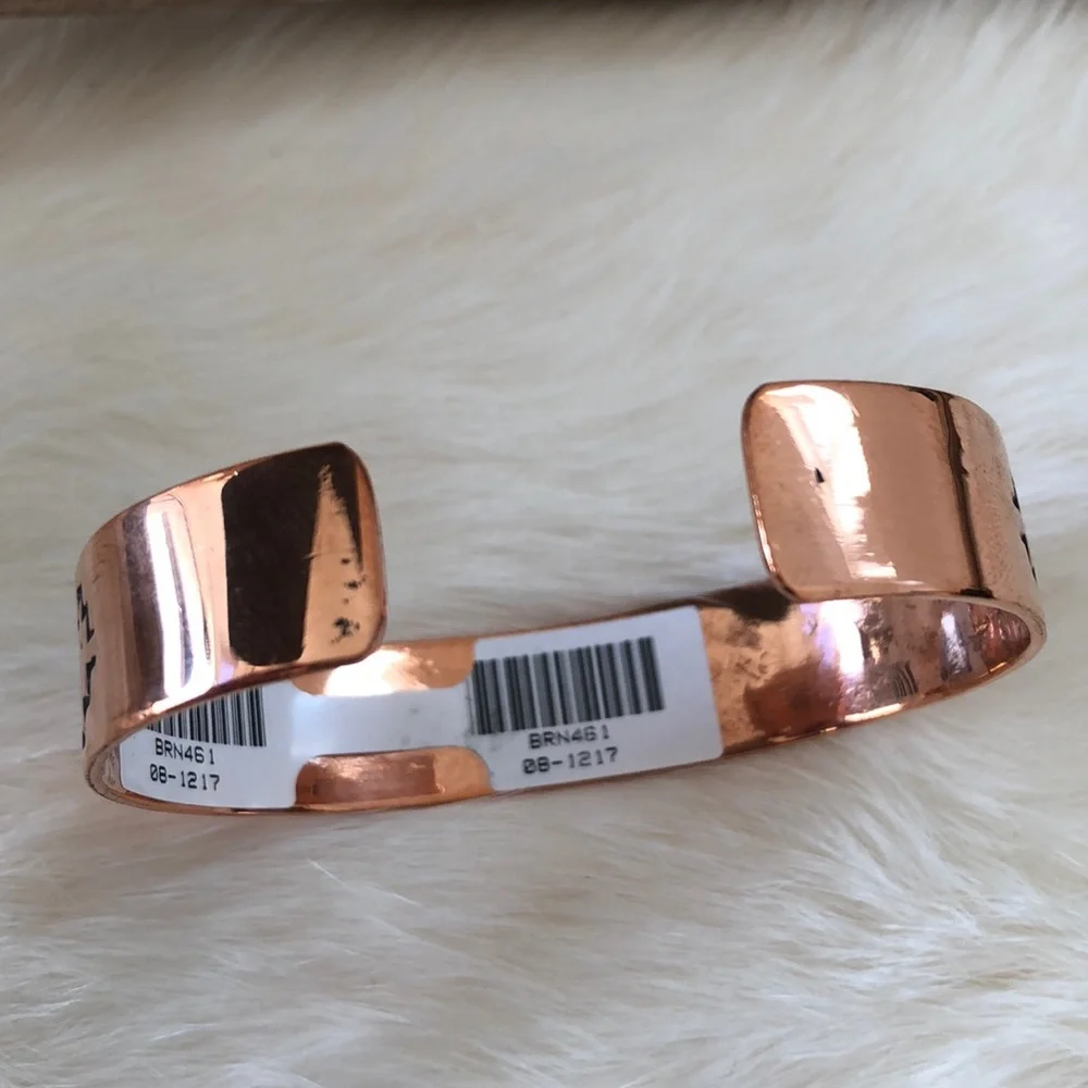 COPY - New Navajo Artisan Waylon Plummer Copper Bracelet